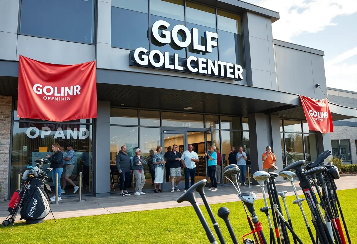 Exterior of Golf Galaxy Performance Center at Sea Turtle Marketplace