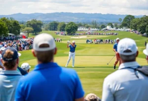 2025 PGA Tour Season showcasing enthusiastic golf players and fans