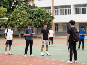 Student-athletes engaging in academic and athletic activities at Coastal Carolina University
