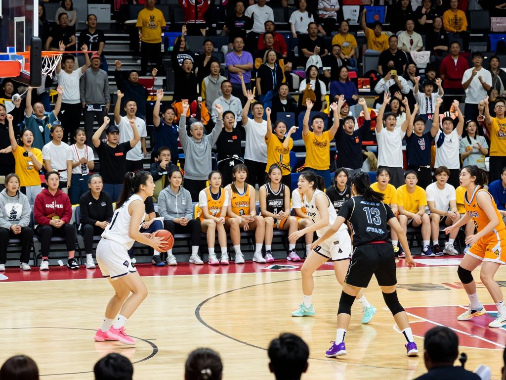 Text description of women's basketball competition