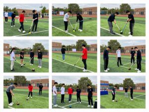 Students engaged in sports education at HGTC