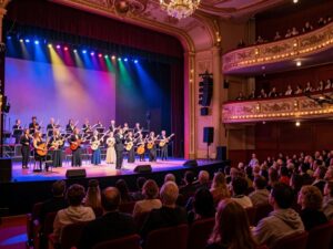 Audience enjoying a concert performance at Legends in Concert.