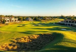 A beautifully designed golf course with challenging features and stunning scenery.