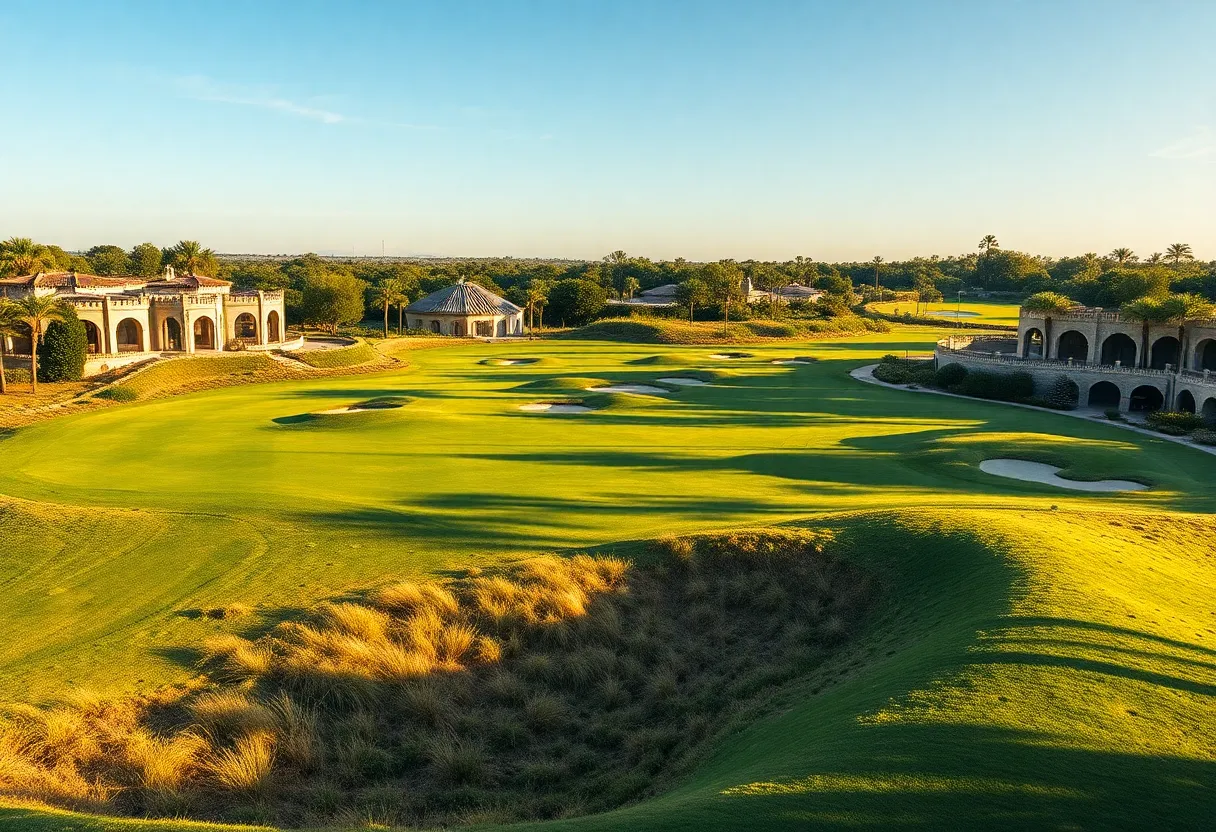 A beautifully designed golf course with challenging features and stunning scenery.