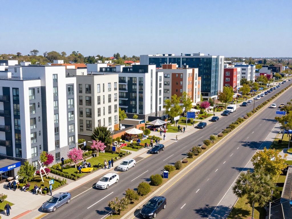 New commercial and residential development along Highway 707 in Murrells Inlet