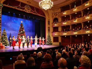 A festive performance at The South's Grandest Christmas Show in Myrtle Beach.