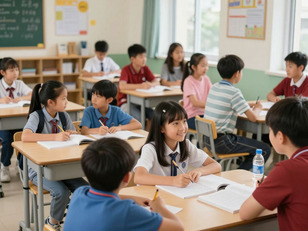 Students participating in school activities at Myrtle Beach schools