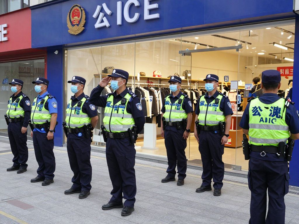 Police outside Target store in Myrtle Beach