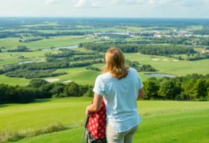 Couple enjoying golf in Myrtle Beach