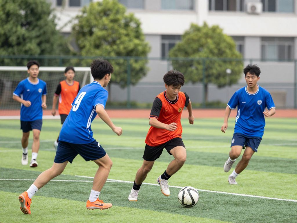 High school athletes competing in various sports after realignment.