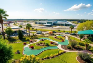 Mini golf course at South of the Border attraction for sale