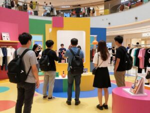 Immersive retail experience at Broadway at the Beach