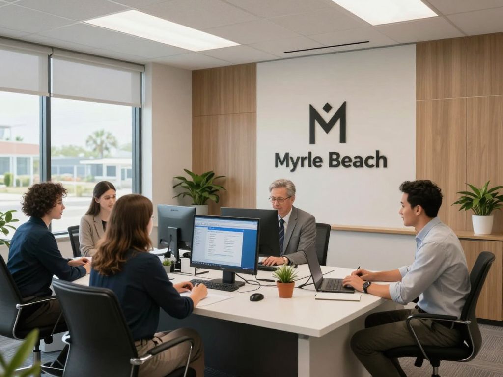 AI technology in Myrtle Beach real estate office