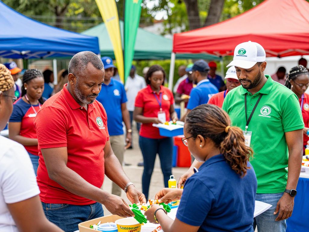 Members of the Conway Alumnae Chapter celebrating their 50th anniversary with community activities.