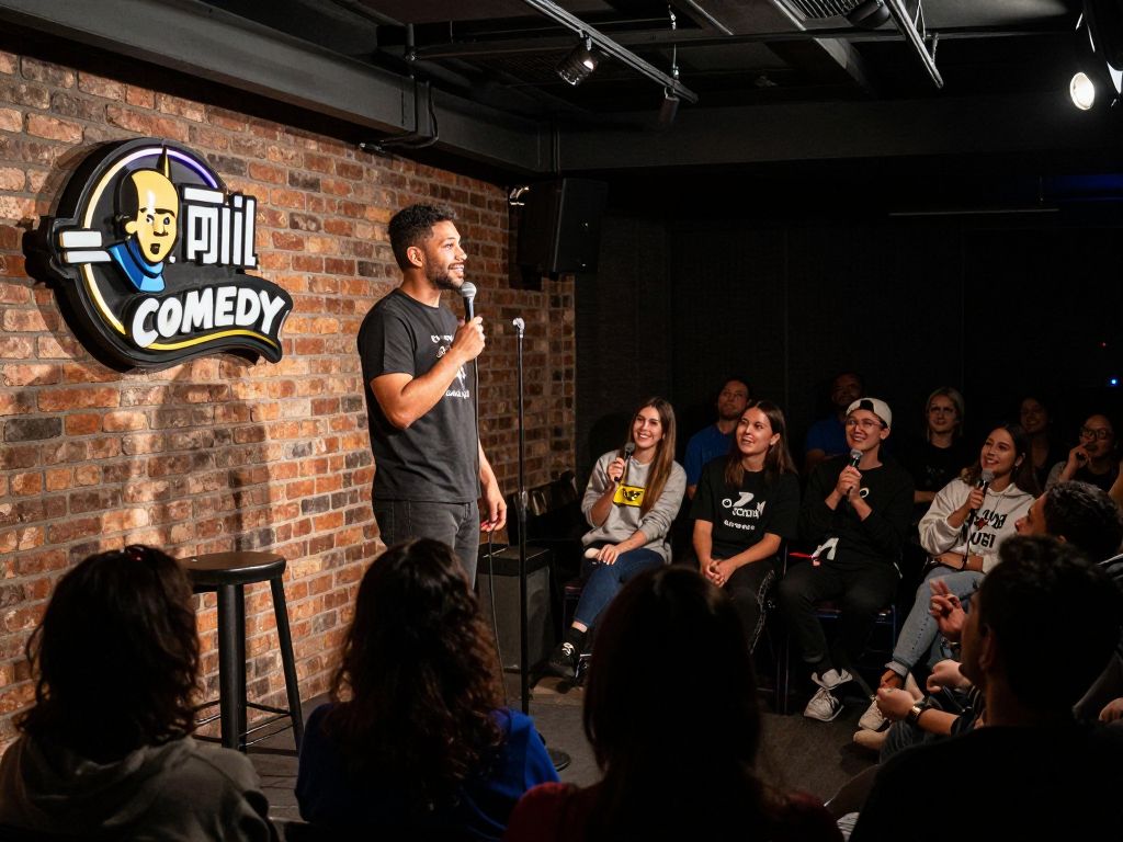 Stand-up comedy event in Myrtle Beach featuring diverse comedians