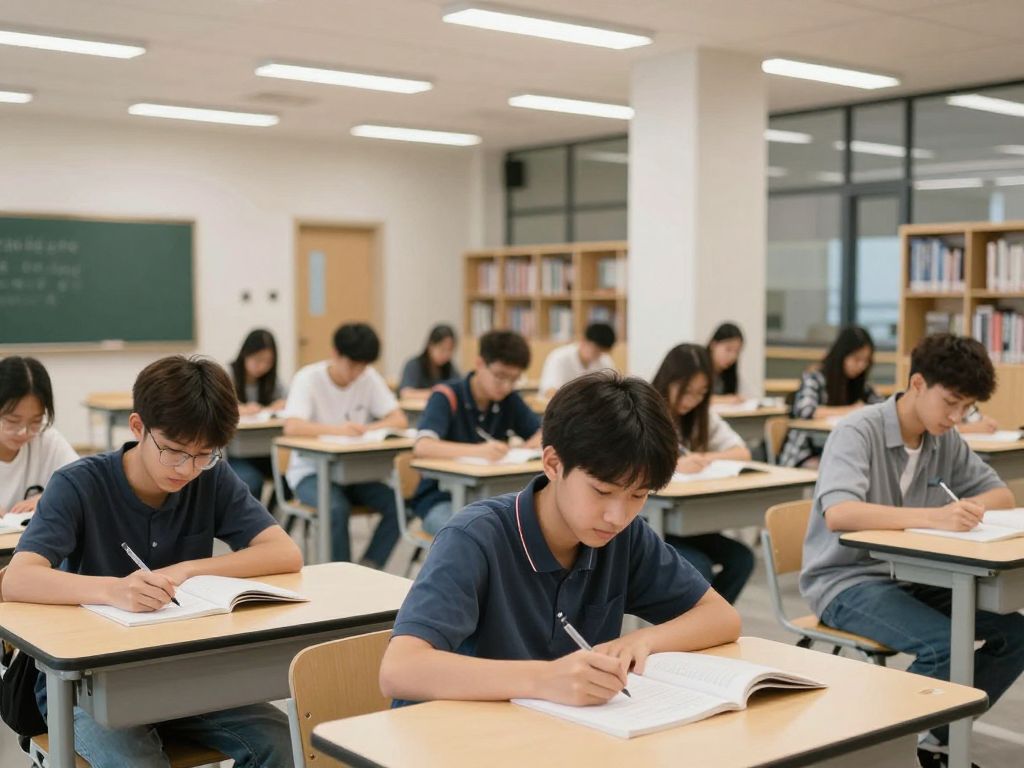 Students engaging in academic activities at Horry-Georgetown Technical College