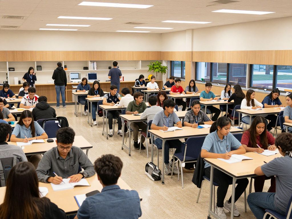 Students at Horry-Georgetown Technical College participating in hands-on training.