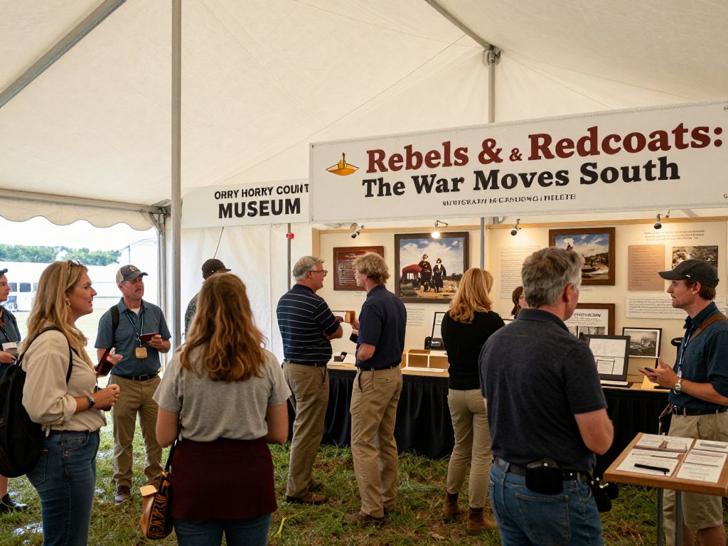 Horry County Museum showcasing 'Rebels & Redcoats: The War Moves South' screening event
