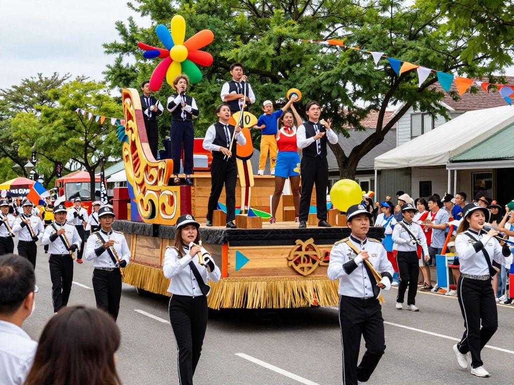 Horry County high school senior performing in the Rose Parade