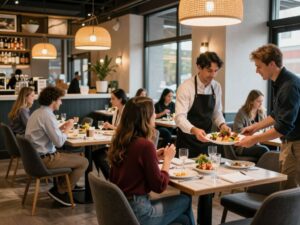 Interior of J Peters Grill & Bar, Conway SC