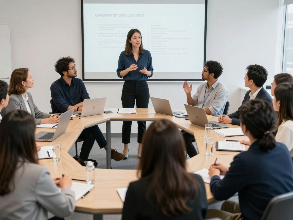 Participants in the leadership development training at HGTC