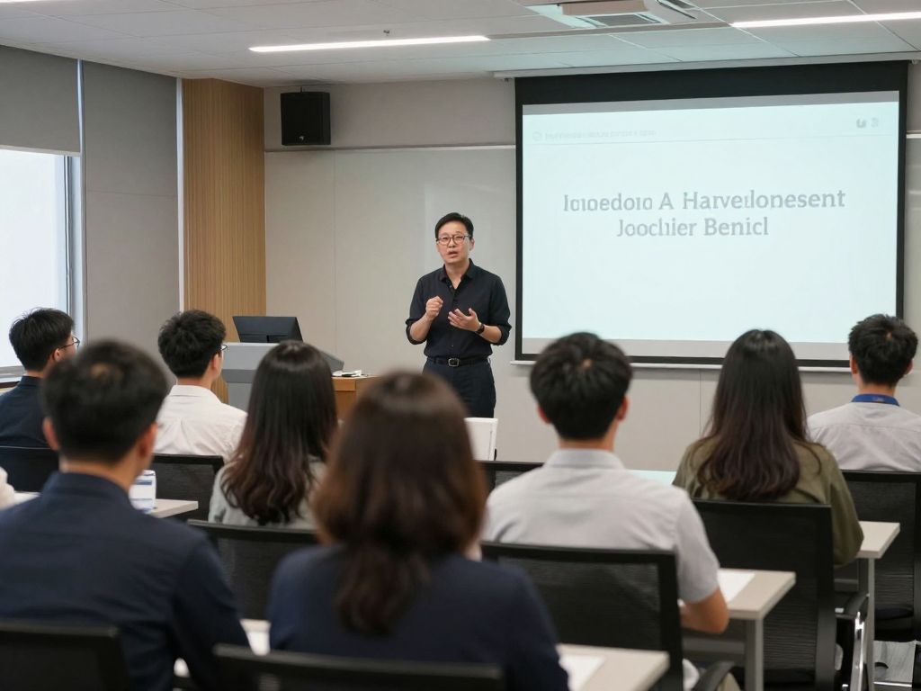 Participants engaged in a leadership development workshop at HGTC
