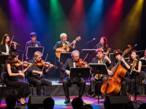 Live musical performance at Greg Rowles Legacy Theatre in Myrtle Beach.