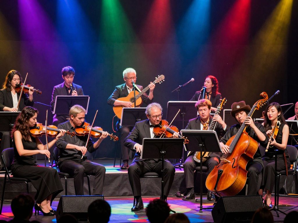 Live musical performance at Greg Rowles Legacy Theatre in Myrtle Beach.