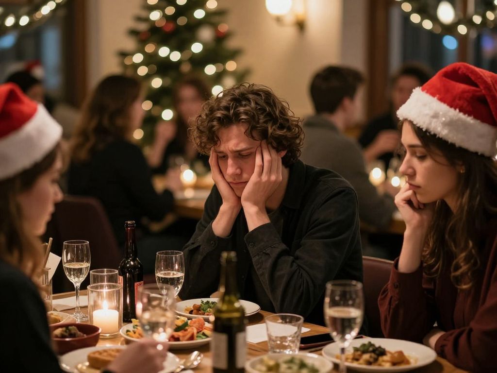 Decoration setting of a Christmas party in Myrtle Beach