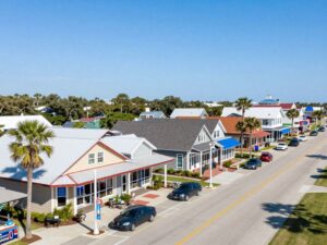 Scenic view of Myrtle Beach illustrating local businesses and attractions