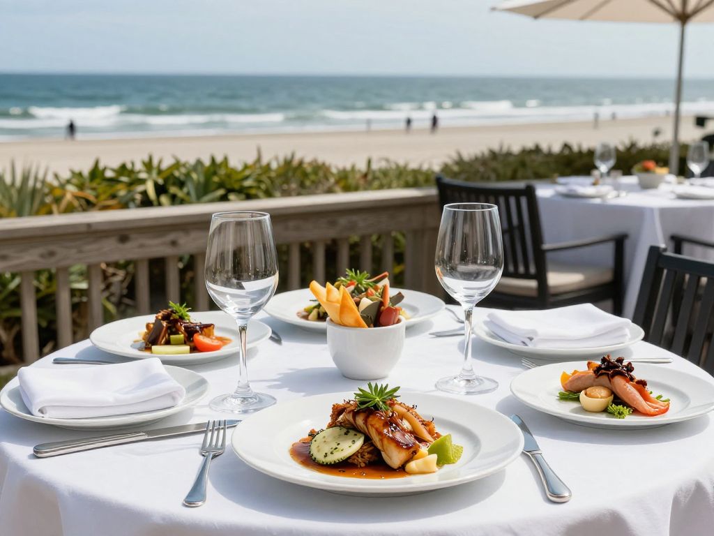 Fine dining experience at O.A.K Prime Kitchen and Bar in Myrtle Beach