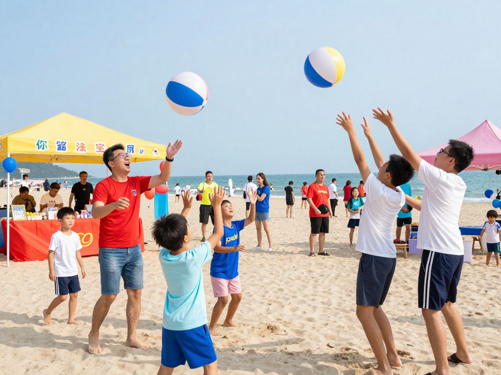 Families celebrating at the Noon Year's Eve event in North Myrtle Beach