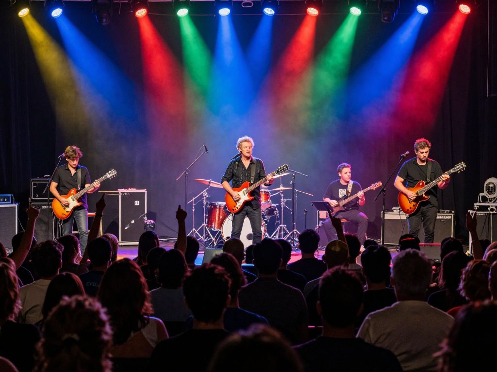 Audience enjoying the Phil Collins tribute concert