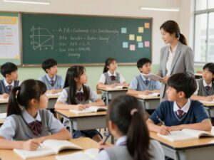 Students at Scholars Academy High School engaged in innovative learning