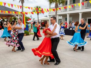 Dancers participating in the SOS Mid-Winter Break in North Myrtle Beach