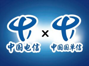 Illustration representing Verizon's acquisition of Frontier.