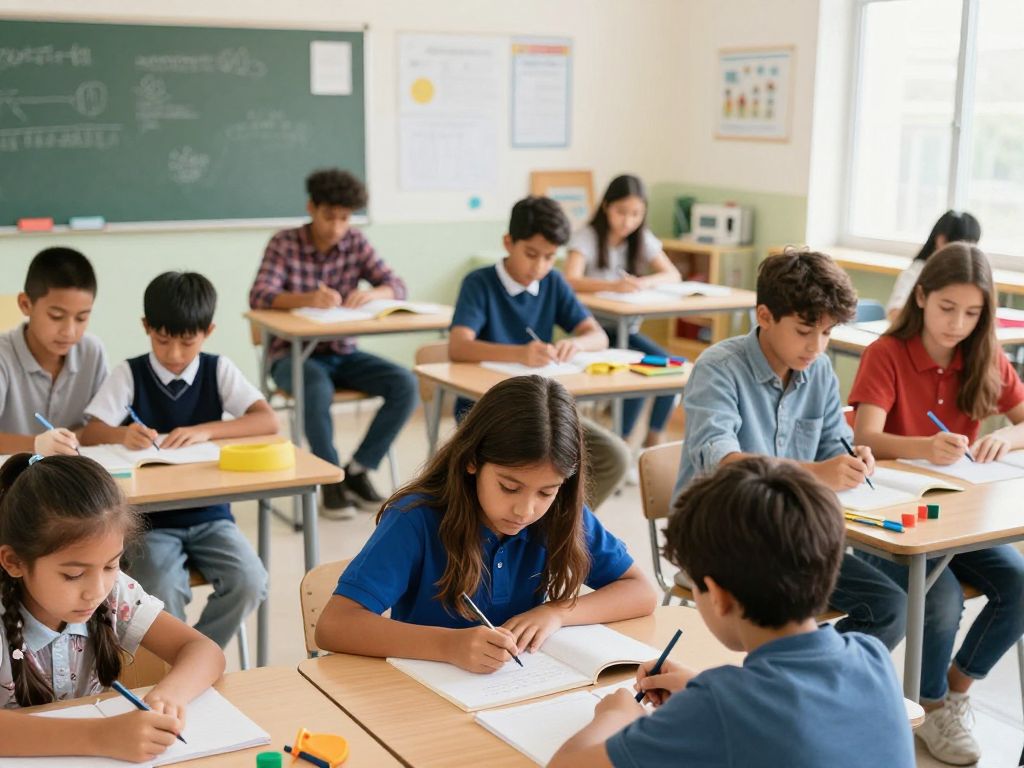 Diverse students engaged in hands-on learning in Myrtle Beach