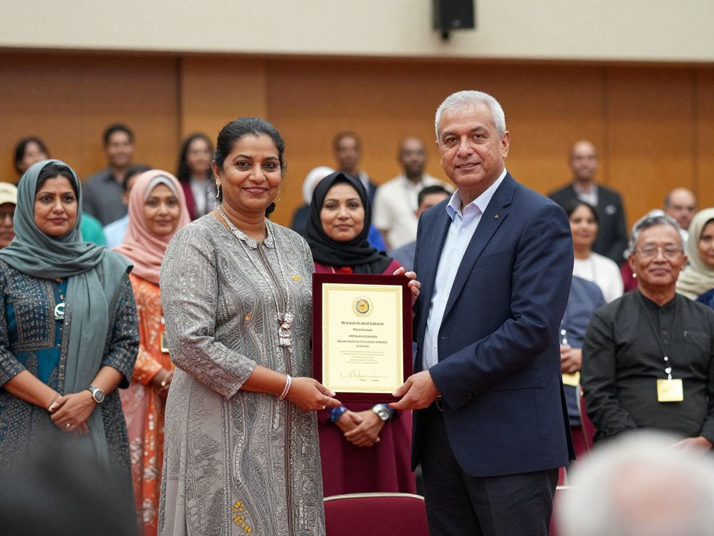 Celebration of HGTC Educators of the Year with award presentations.