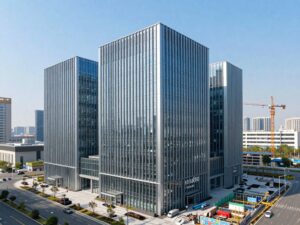 New headquarters building for Mashburn Construction in Seaboard Vista, Columbia, SC