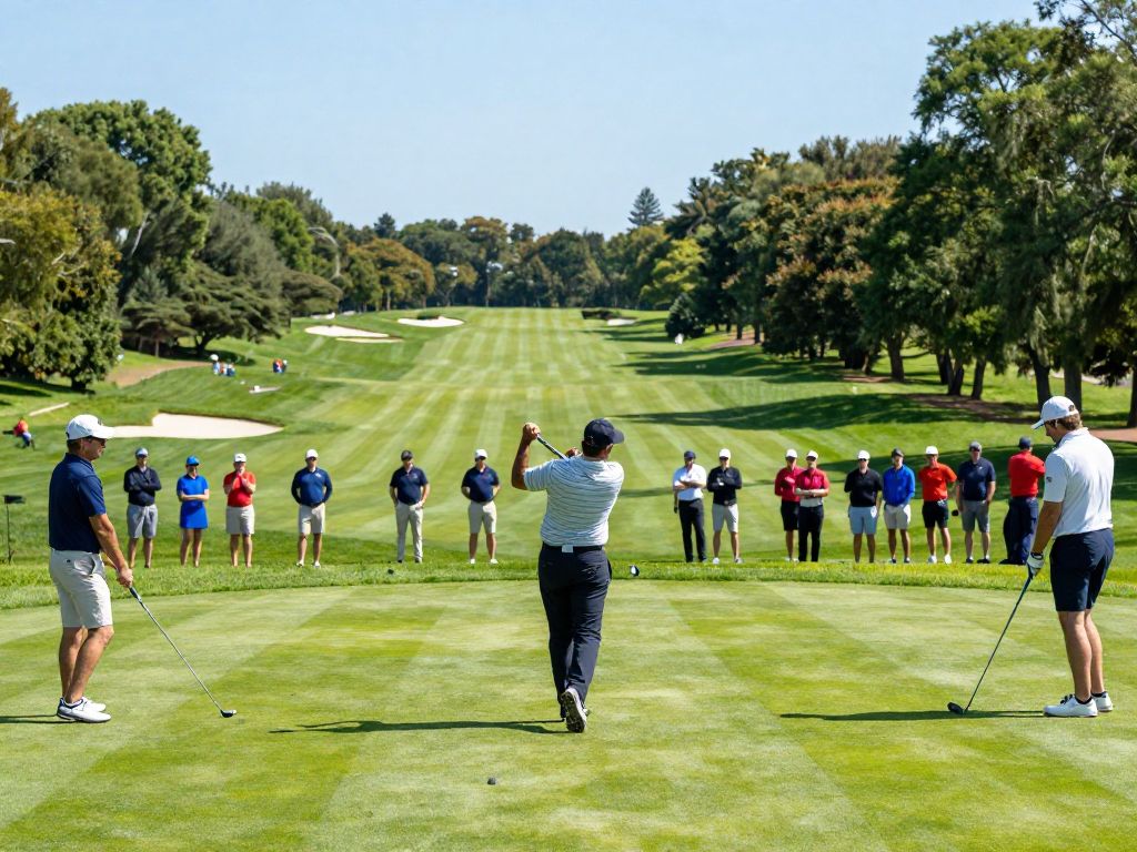 Crowds enjoying the 30th Monday After the Masters golf tournament in Myrtle Beach