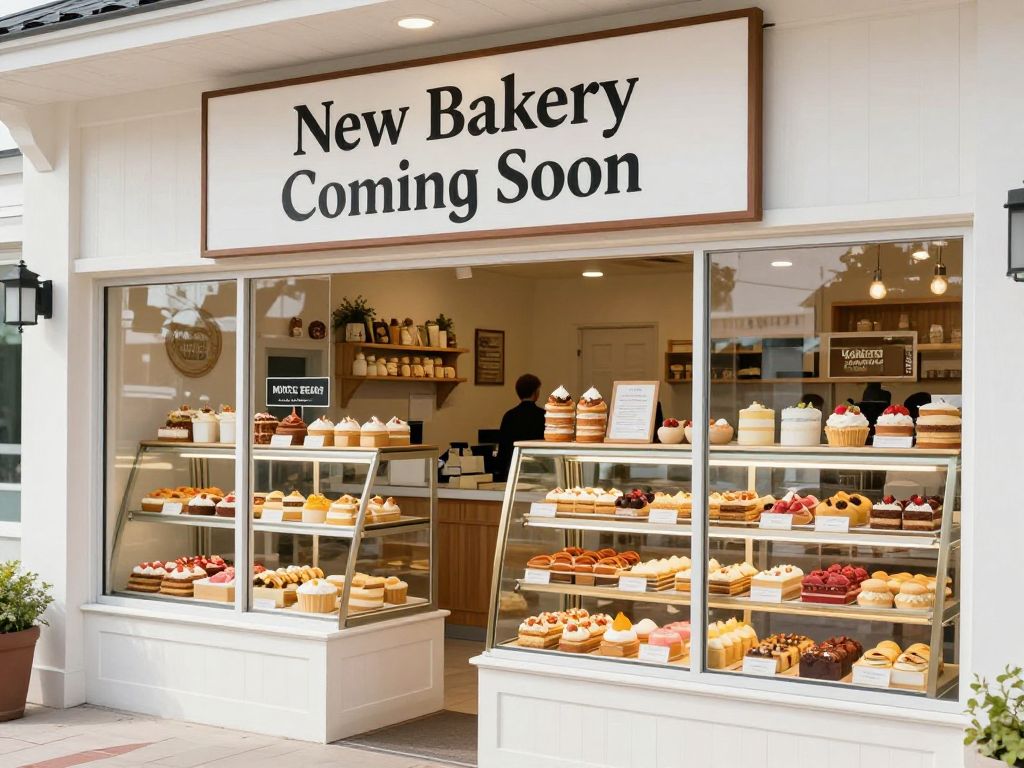 Featured bakery storefront in Myrtle Beach with pastries