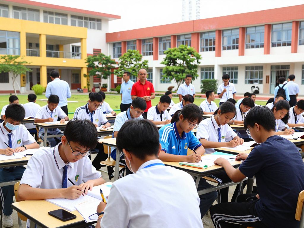 Students exploring higher education programs in Myrtle Beach