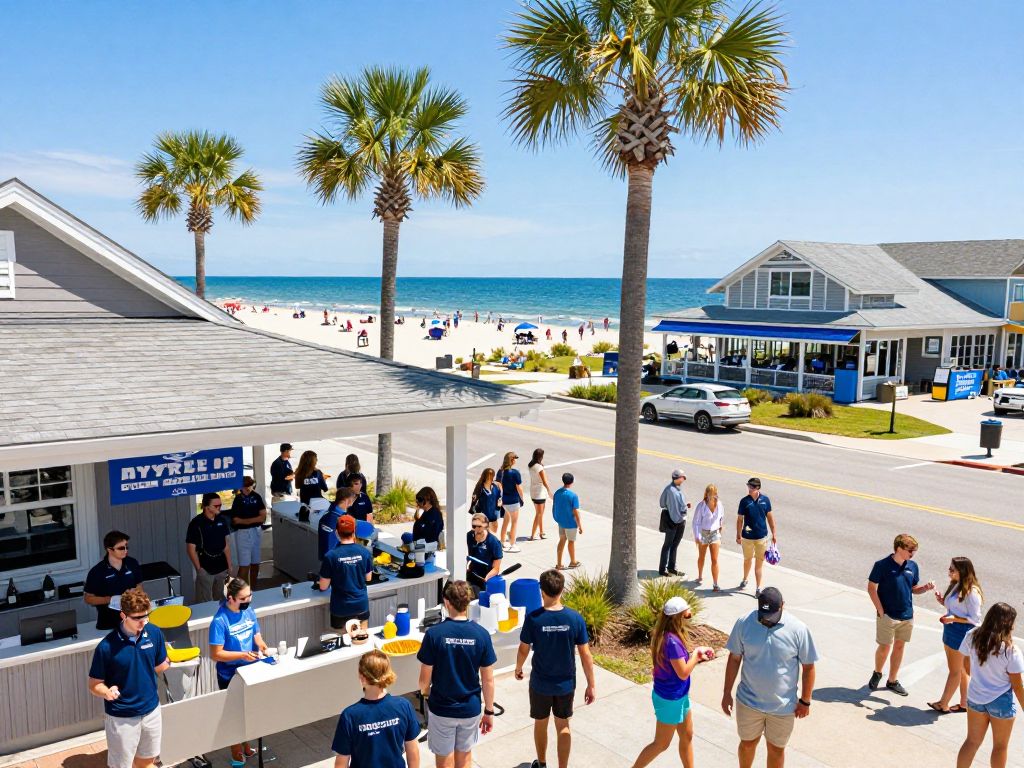 International student workers contributing to Myrtle Beach tourism
