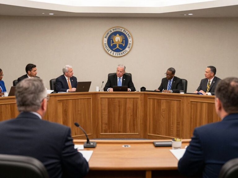City Council members discussing a nuisance party ordinance in North Myrtle Beach