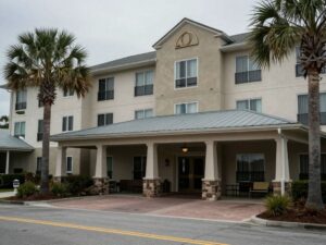 Hotel in North Myrtle Beach where a tragic incident occurred