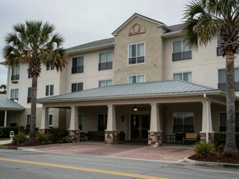 Hotel in North Myrtle Beach where a tragic incident occurred