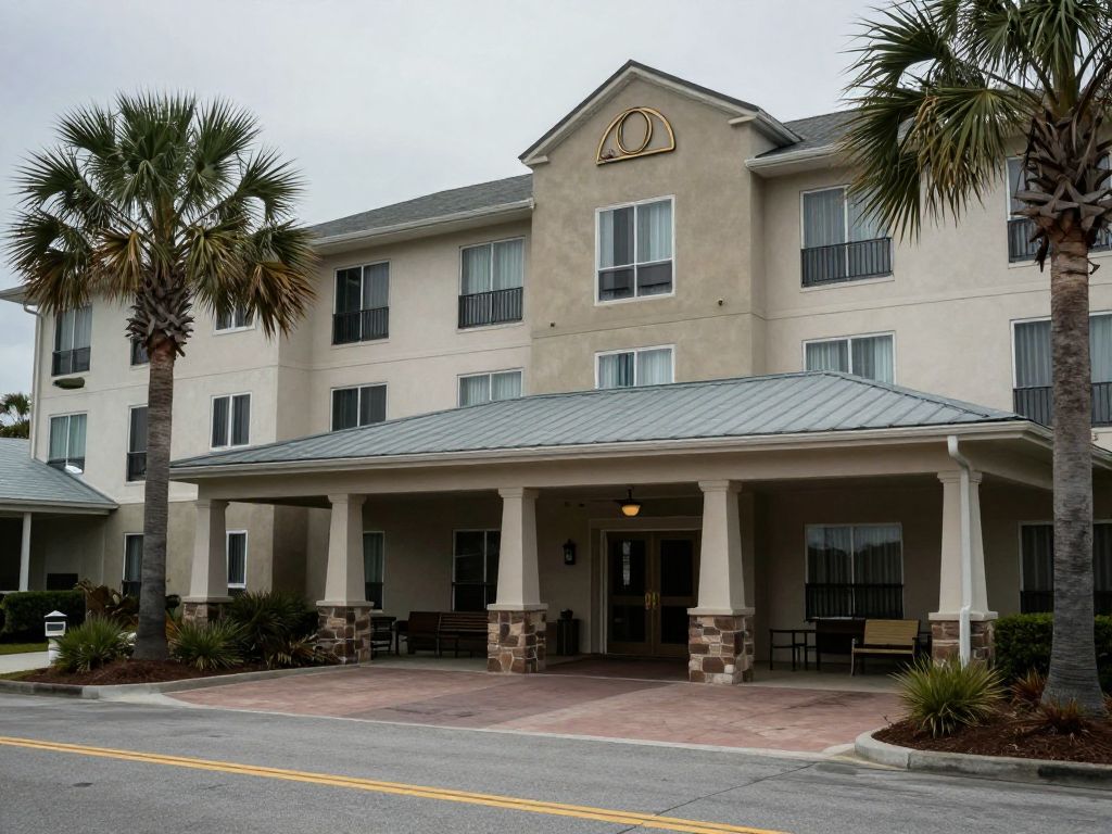 Hotel in North Myrtle Beach where a tragic incident occurred
