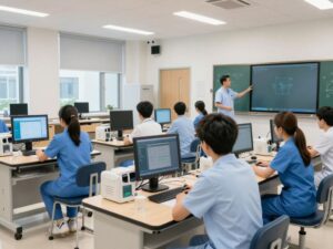 Nursing simulation classroom at Coastal Carolina University