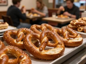 Delicious soft pretzels from Philly Pretzel Factory in Myrtle Beach