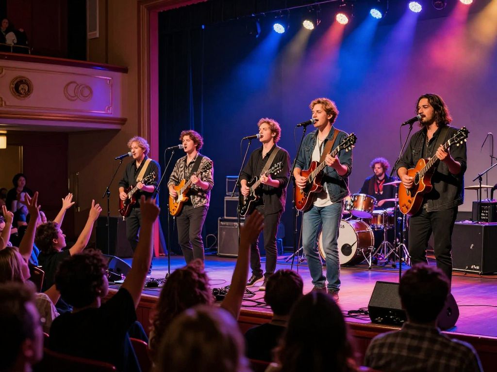 Live performance at Rock N' Soul Revue in Myrtle Beach